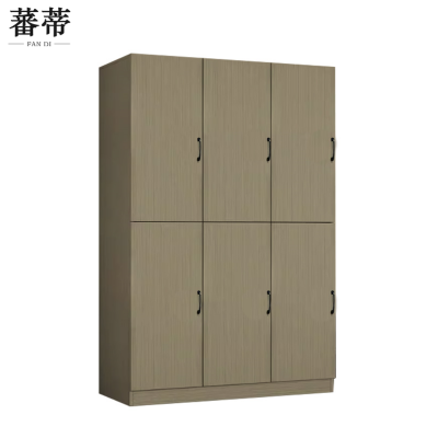 蕃蒂更衣柜六门台