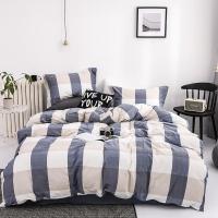 比韩家纺大格子多件套床单式/床笠式可选如图