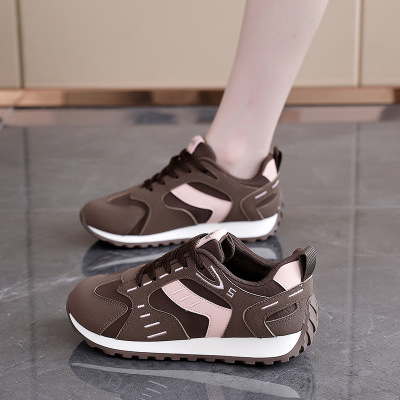 ins韩版新款老爹鞋女秋季跑步鞋透气休闲鞋增
