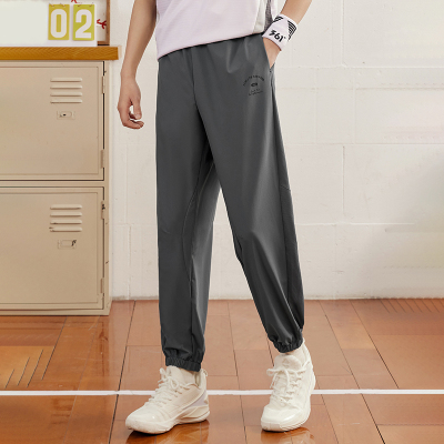 361°运动长裤男新款宽松透气运动裤梭织速干裤冰丝休闲裤长裤男