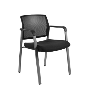 办公椅会议椅培训休闲椅 黑色