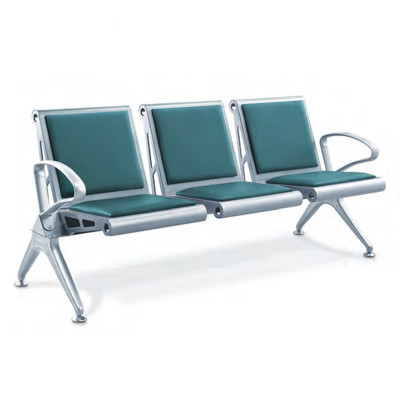 巴洛卡 DHY-002 排椅公共椅连排椅银行等候椅排椅机场椅等候椅医院候诊椅三人位