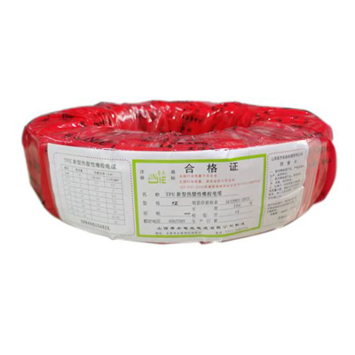 晋杰 TPE新型热塑性橡胶电缆 YZ 5*1.5 100米/卷