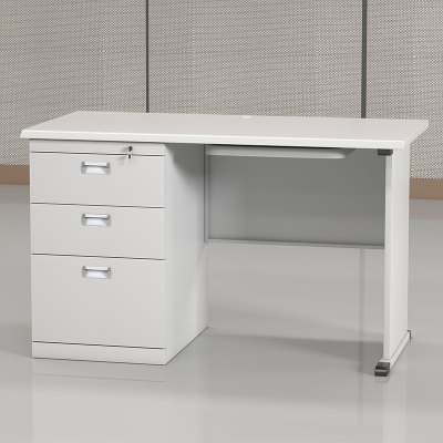 臻远ZY-GZZ-08钢制办公桌职员桌员工桌学生写字台1.4米D款