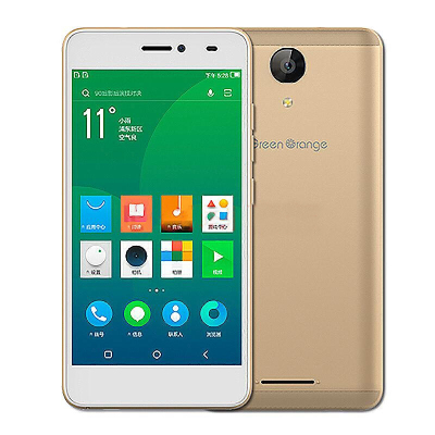 青橙(greenorange) c2 移动4g 双卡双待智能手机 2gb 16gb 时光金/白