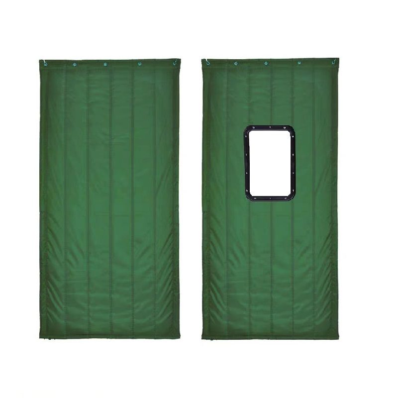 盛京联硕 棉门帘 帆布双层加厚棉门帘 1.2×2.4米[宽×高]条