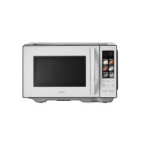 美的(Midea)微波炉烤箱一体机 家用23L光波炉变频一级能效平板式智能操作高颜彩屏900W大功率C23K4