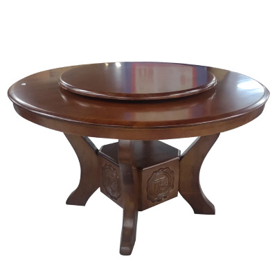 亿铁(YI TIE)中式餐桌福字大圆桌带转盘