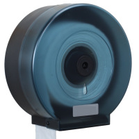 丽佳邦卫生间大卷纸盒商场公共厕所壁挂式纸巾盒酒店KTV厕所擦手厕纸盒茶色