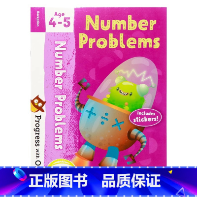 数字问题 [正版]Oxford PWO 牛津练习册 Progress with Oxford系列 英文原版 自然拼读/书