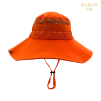 迈鯤MILEKUN 夏季防晒透气大檐帽K1080 MKTLGM26U-1080 顶