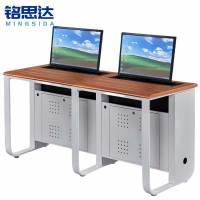 铭思达升降电脑桌双人位张