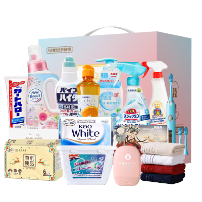 花王&英国克丝漫除菌清洁14件套-HW250818006