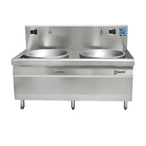 瑞宇牌商用双头大锅灶600#*2/1800*950*800+400/380V/50HZ/15Kw*2
