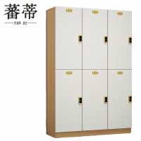 蕃蒂更衣柜六门台