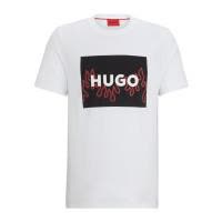 Hugo boss圆领直下摆男士短袖T恤夏季透气舒适休闲男装25夏季新款