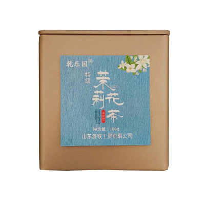 乾乐园 特级茉莉花茶 100g 罐