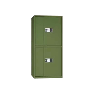 正斌军绿色保密柜电子密码文件保险柜国保指纹锁分体资料档案矮柜定做通双节保密柜(国保锁)