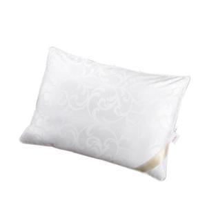 美帮汇家纺甄提花蚕丝枕枕头枕芯天丝枕枕成人床上用品 纯甄提花复合蚕丝柔丝枕（单个） 默认尺寸