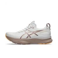 ASICS跑步鞋中性稳定性舒适支撑轻量化缓震白色橙色点缀宽版2E
