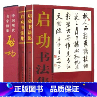 [正版]启功书法集 16开2册函套铜版纸彩色印刷 启功作品真迹选 启功楷书行书字帖 启功字画全集 中国现代名家图书籍