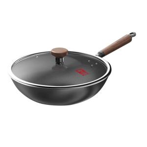 康巴赫 炒锅不粘锅仿生铁锅二代无涂层抗菌0涂层平底锅32cm KGL-C32T