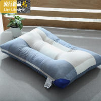日式棉水洗棉枕头可水人羽丝绒护颈枕立体家用枕芯一对拍2 三维工匠