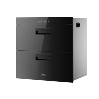 美的(Midea)消毒柜嵌入式家用新升级光波2.0 110L双层大容量餐具碗柜碗筷高温MXV-ZLP90Q15S PRO