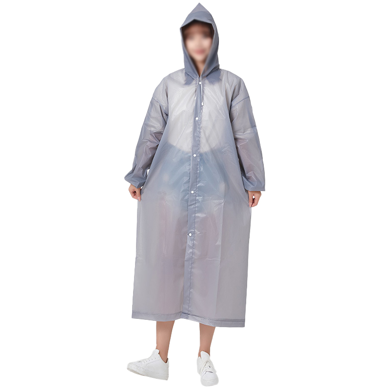 攸长款连体雨衣均码件