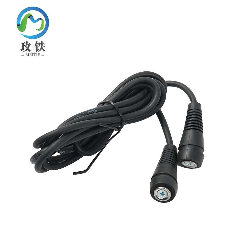 玫铁 短路铜线2米黑色根