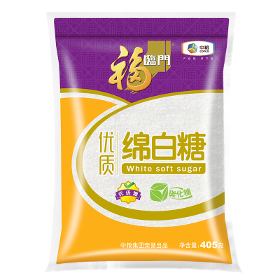 福临门调味品优质绵白糖405g优级碳化糖中粮出品
