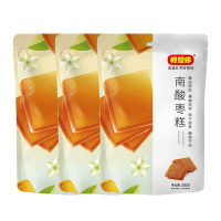 好想你枣糕烘干锁鲜酸甜开味休闲美味解馋零食200g*3袋