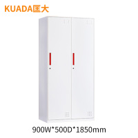 匡大 办公柜0.9米钢制铁皮储物柜2门更衣柜KD-G1009