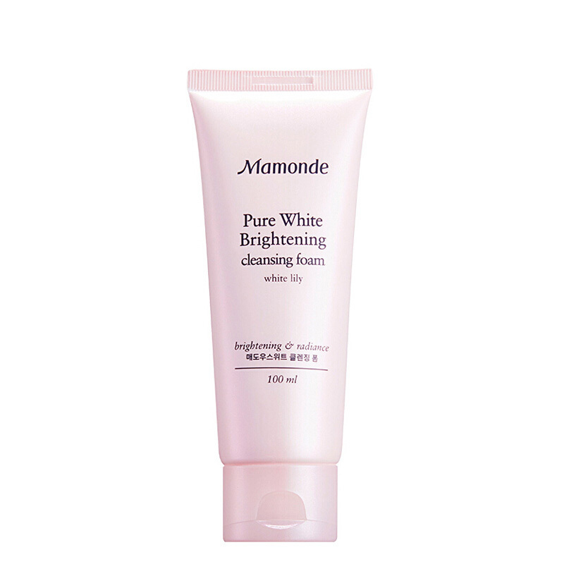 梦妆(mamonde)洗面奶 花萃净透洁面膏 100ml 深层清洁补水保湿