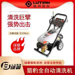 绿田绿霸清洗机洗车机猎豹CHEETAH-C19CG高压清洗机强力洗地关枪自停三相电4.5KW全铜电机铜泵头