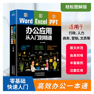 正版新书]Word Excel PPT办公应用从入门到精通杨阳 著,竹石文