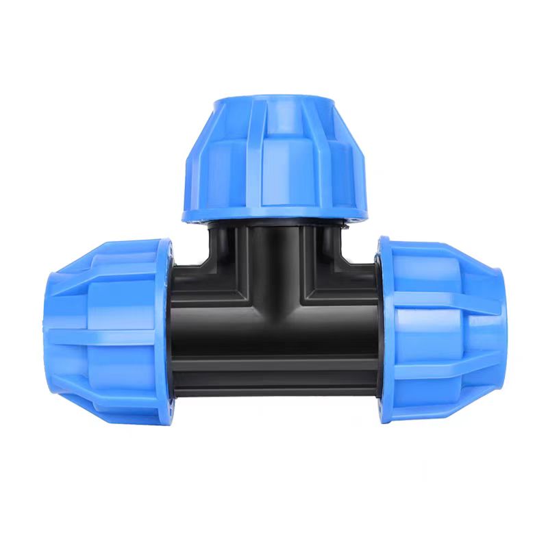 中锦科技 PE三通接头 免热熔快接三通 T50[1.5寸] 个