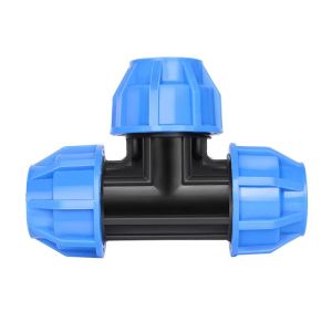 中锦科技 PE三通接头 免热熔快接三通 T50[1.5寸] 个