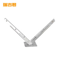 瑞吉君 刀刺滚笼镀锌支架 V型 个