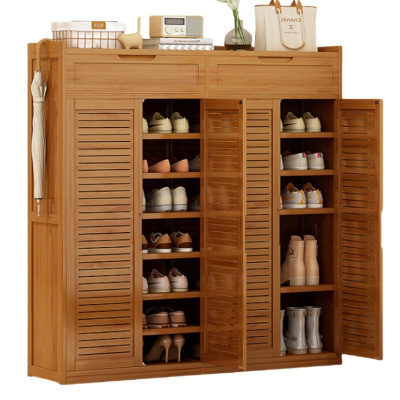 攸形四门带抽鞋柜1180*320*1270mm个