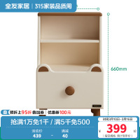 全友家居现代简约床头柜小型卧室床边置物储物柜子床尾收纳柜