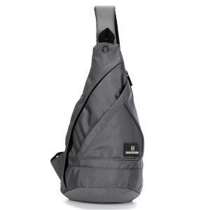 瑞士军刀时尚休闲商务潮流单肩包水滴包斜挎包1613 灰色