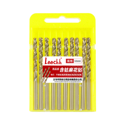 Leecbb 含钴钻头 3.5mm 根