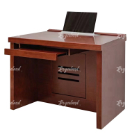 洛诗莲 (RoyceLand) 升降电脑桌多媒体办公桌会议培训桌 1.2米单人位