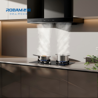 老板 星辰系列抽油烟机欧式23立方大风压油烟机 家用5.2kW灶具燃气灶 烟灶套装60A0+20B2A 天然气