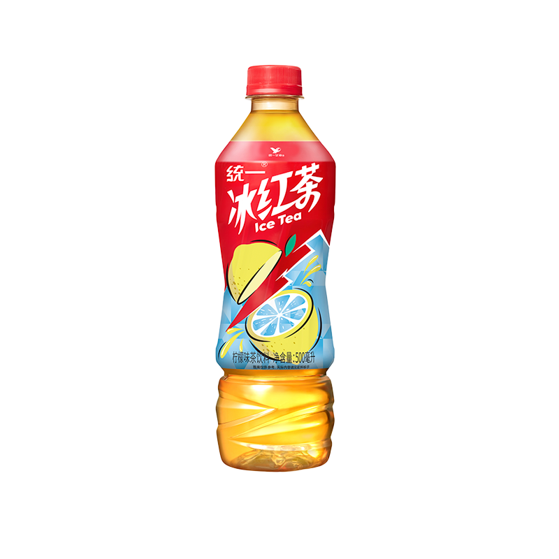 统一冰红茶绿茶500ml*3瓶柠檬味茶饮料夏季清爽饮品