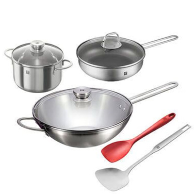 双立人简约煮意精选套装导热快速少油少烟优质钢材1031936