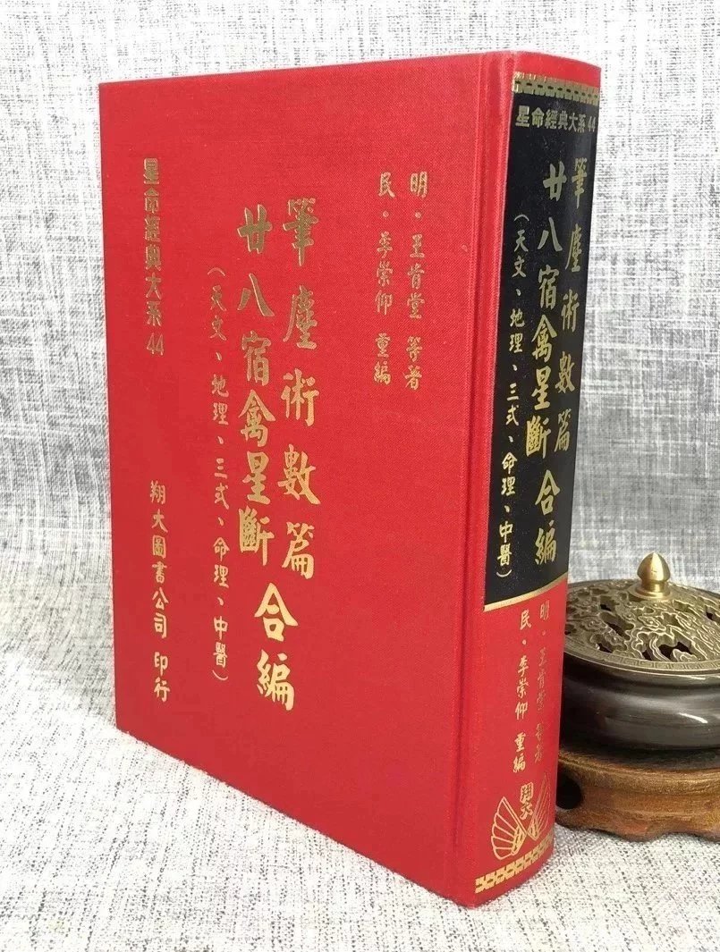 正版 笔麈术数篇、廿八宿禽星断合编 明 王肯堂 等 翔大