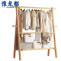 豫龙都挂衣架实木个