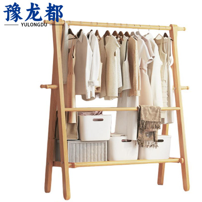豫龙都挂衣架实木个